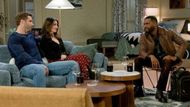 Beyond the Gates: The Love triangle do dinner together| Image Source: CBS